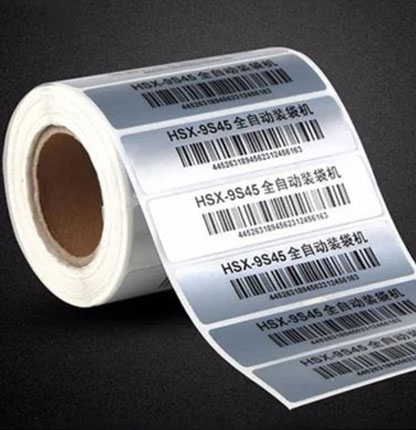 Silver polyeatral label